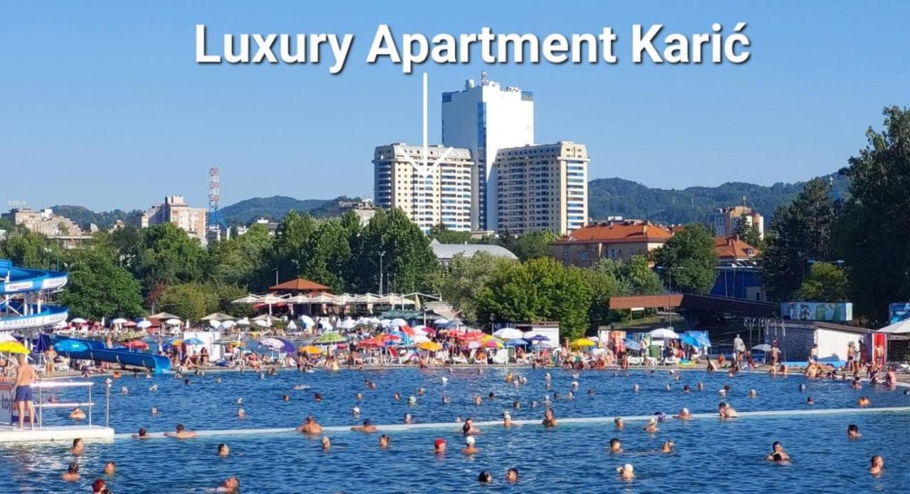 Luxury Apartment Karic Free Parking 图兹拉 外观 照片